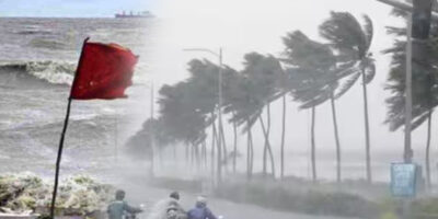 Cyclone tension to andhrapradesh