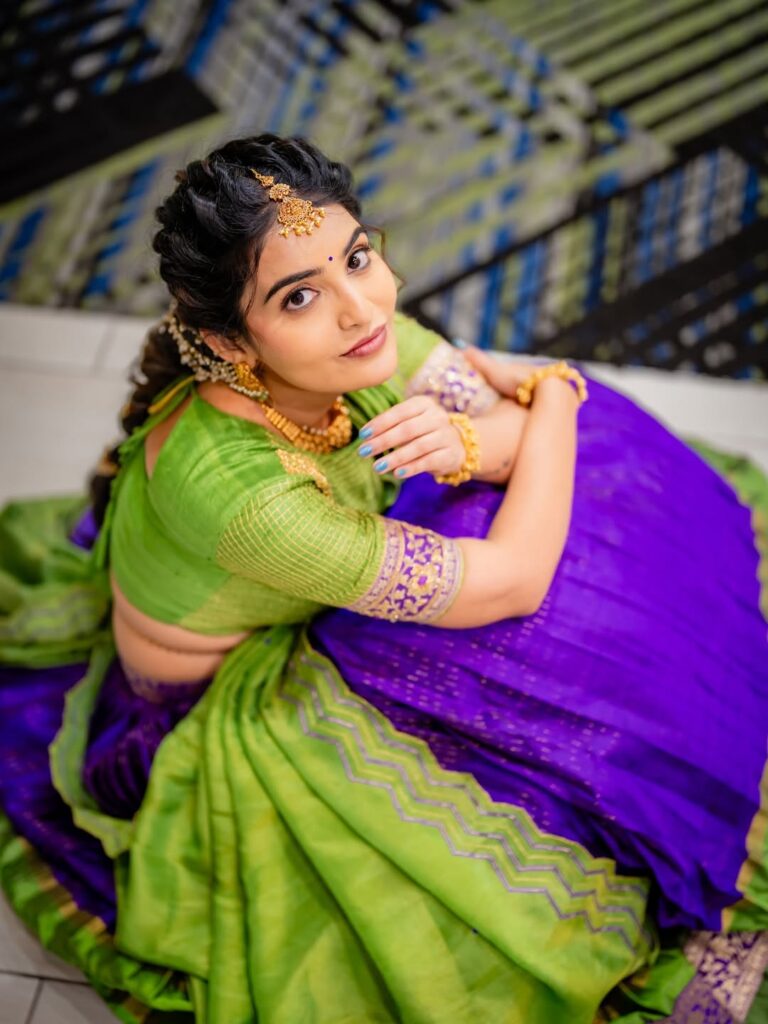 ananya nagalla in us in bathukamma celebration