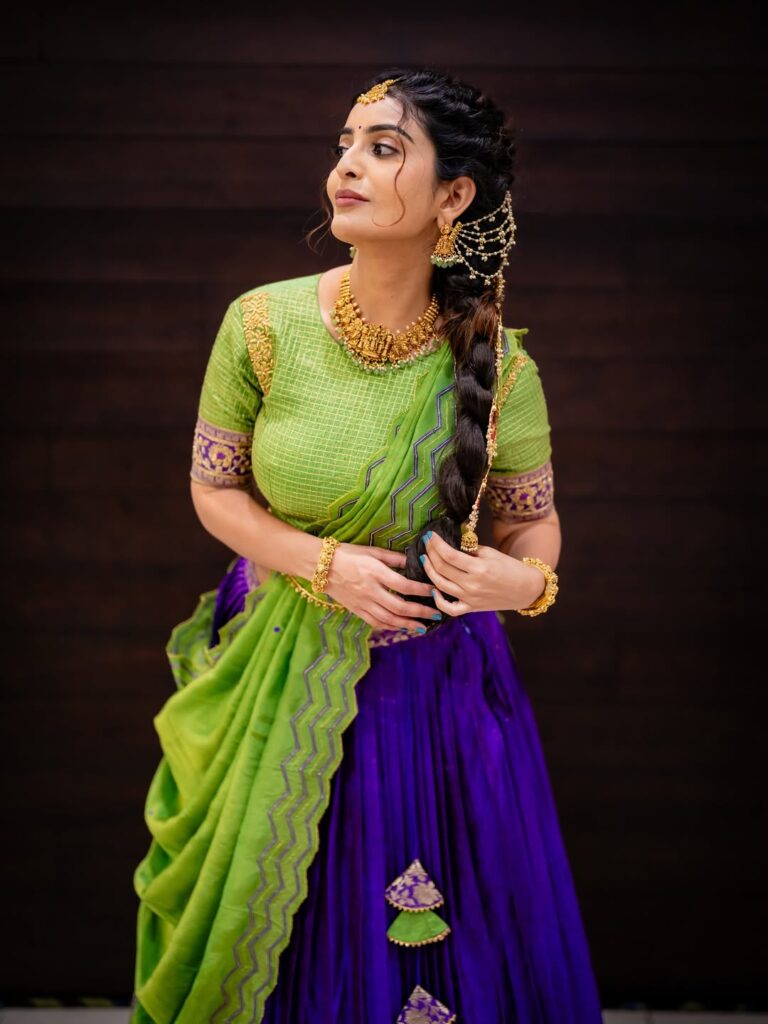 ananya nagalla in us in bathukamma celebration