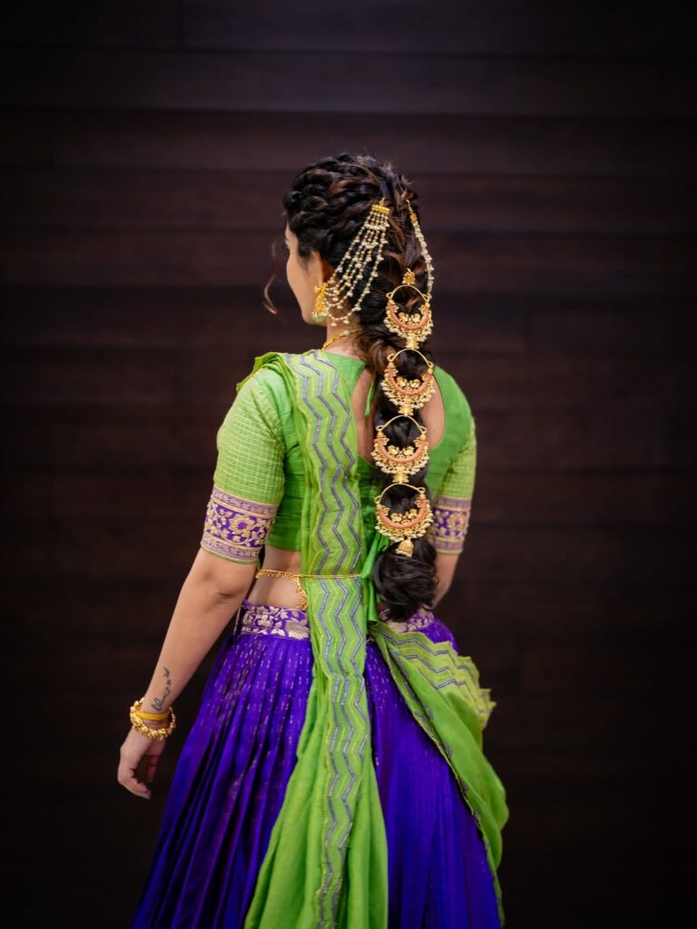 ananya nagalla in us in bathukamma celebration