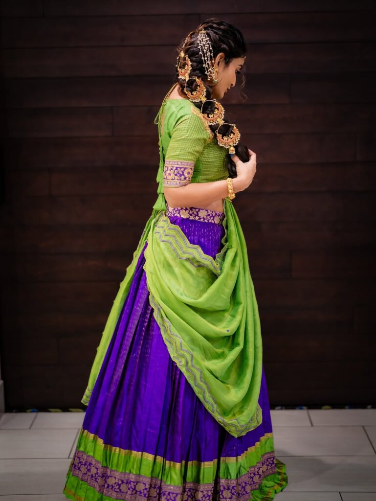 ananya nagalla in us in bathukamma celebration