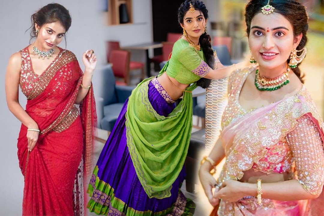 Ananya Nagalla : బికినీలోనే కాదు.. లంగావోణీలోనూ కవ్విస్తోంది..!