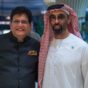 piyush goyal and Sheikh Tahnoon in abu dabhi