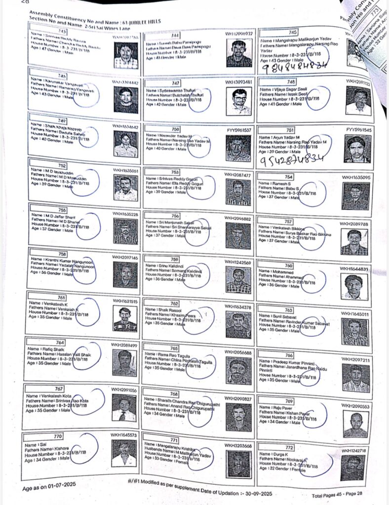 jubileehills fake voters 3