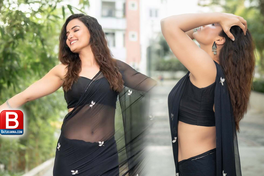 Siri Hanumanth : బ్లాక్ శారీలో బోల్డ్ గా సిరిహన్మంత్